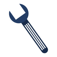 wrench key isolated icon vector illustration design
