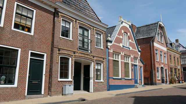 Case colorate in Olanda del Nord