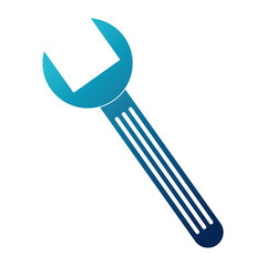 wrench key isolated icon vector illustration design