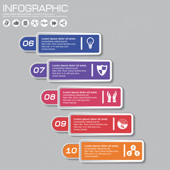 Business concept with 12 options, parts, steps or processes. Can be used for workflow layout, diagram, number options, web design.