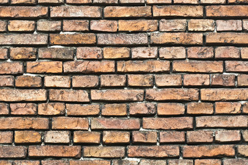 Old brick wall. Background. Texture.