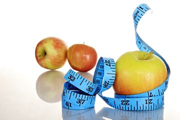 tape measure with Apple