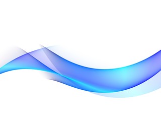 Abstract pastel colorful wave on white background