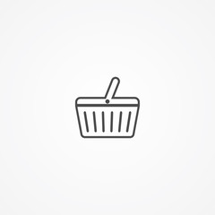 Shopping basket icon
