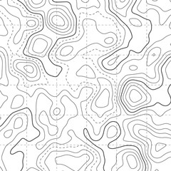 topographic map diagram pattern background