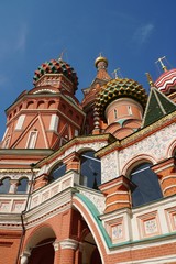 Fototapeta na wymiar St.Basil Cathedral in Moscow