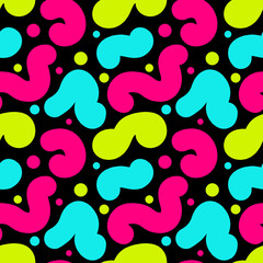 Fototapeta premium Nature liquid form seamless pattern. For print, fashion design, wrapping, wallpaper
