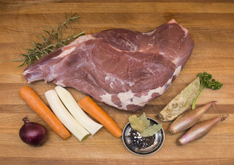 Wildschwein Keule 01 - 01