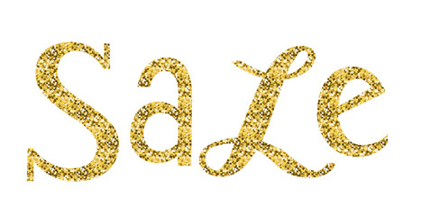 SALE banner in brush calligraphy