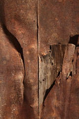 Wood and Rusty Metal