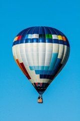 Fototapeta premium Mostly White Hot Air Balloon