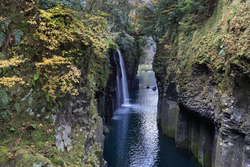 Fototapeta premium 真名井の滝 - 日本の聖地,高千穂峡