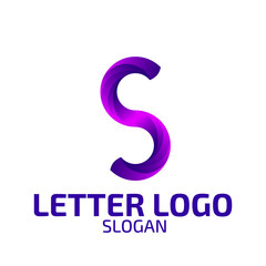 Letter S Logo. Logo Template.