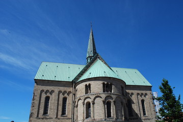 Fototapeta na wymiar Dänemark - Ribe - Altstadt - Kirche