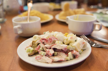 Salads are delicious, rich nutrition 
