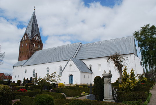 D&auml;nemark - M&ouml;gelt&ouml;nder bei Tonder - Kirche