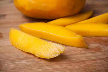 morceaux de mangue
