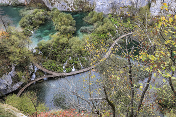 Plitviche passerella