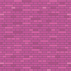 Naklejka na ściany i meble illustration depicting a seamless pattern in the form of a brick wall