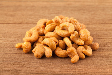 Salted cashew nuts