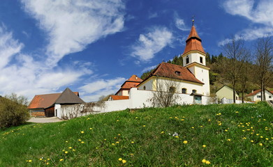 Fototapeta na wymiar Kirche von Altdorf