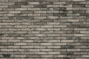 Obraz premium Gray brick wall pattern background.