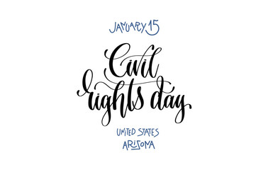 january 15 - civil rights day - united states arizona