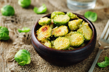 Parmesan Roasted Brussel Sprouts