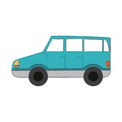 Car vehicle symbol icon vector illustration graphic design