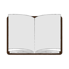 Book open symbol icon vector illustration graphic design