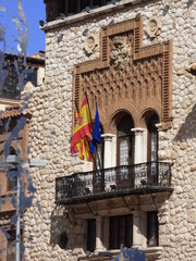 Teruel ,ciudad de Aragón (España) con un importante patrimonio artístico mudéjar, Patrimonio de la Humanidad por la Unesco