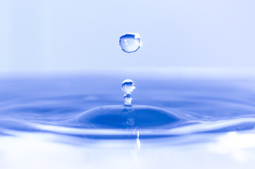 Fototapeta na wymiar Close up of water drops