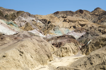 Fototapeta na wymiar Artists Pallet in Death Valley, California