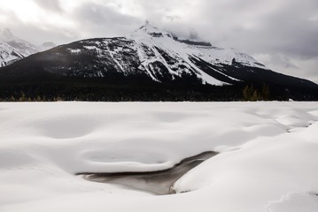 Canadian Rockies in the Winter