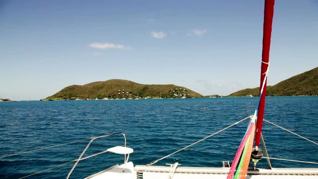 Sailing in BVI