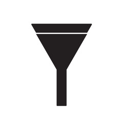 funnel icon- vector illustration