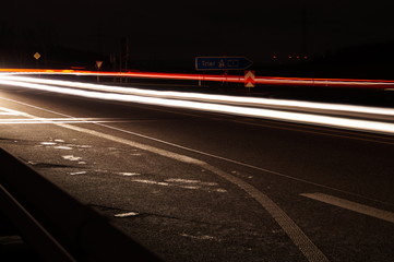 Nach Trier bei nacht