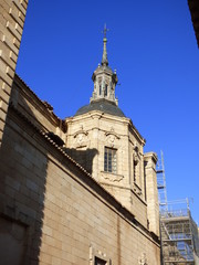 Fototapeta na wymiar Orgaz, pueblo de la provincia de Toledo (España) en la comunidad autónoma de Castilla La Mancha