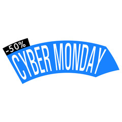 Cyber Monday Label