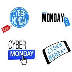 Cyber Monday Label