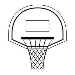 Abstract Basketball label