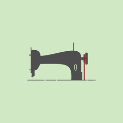 sewing machine Vector Template Design
