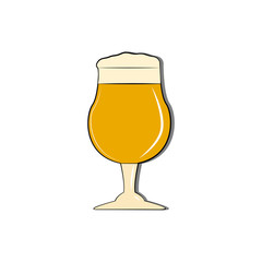 Abstract delicious beer