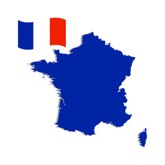 Fototapeta premium Commemorative France Symbol