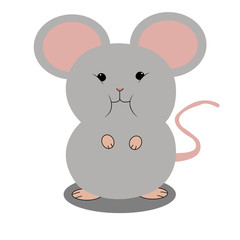 Abstract cute animal