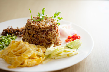 Shrimp Paste Fried Rice