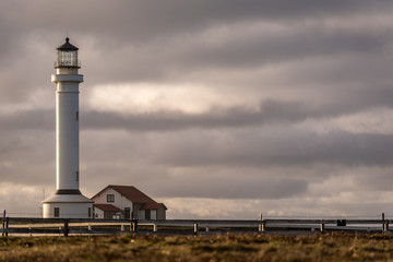 Fototapeta na wymiar point arena lighthouse california