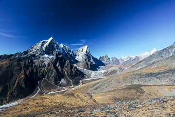 Fototapeta premium Great mountains on Himalayas in Nepal