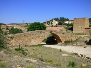 La Iglesuela del Cid, pueblo de la provincia de Teruel (Aragon,España)