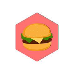 abstract food icon